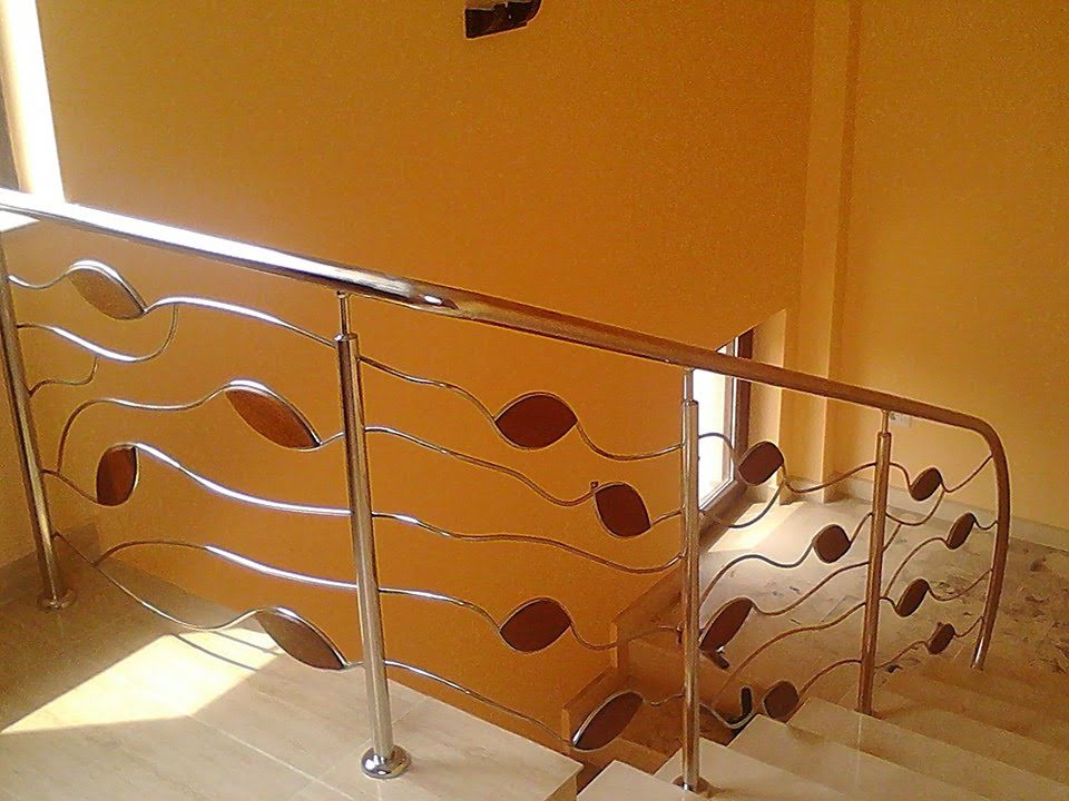 Balustrade din inox model 4 frunzulite Sendreni, Galați