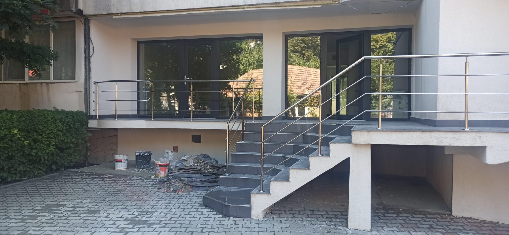 Balustrada de inox la terasa in Vaslui